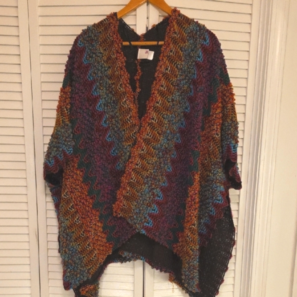 Multicolor Knit Cardigan
